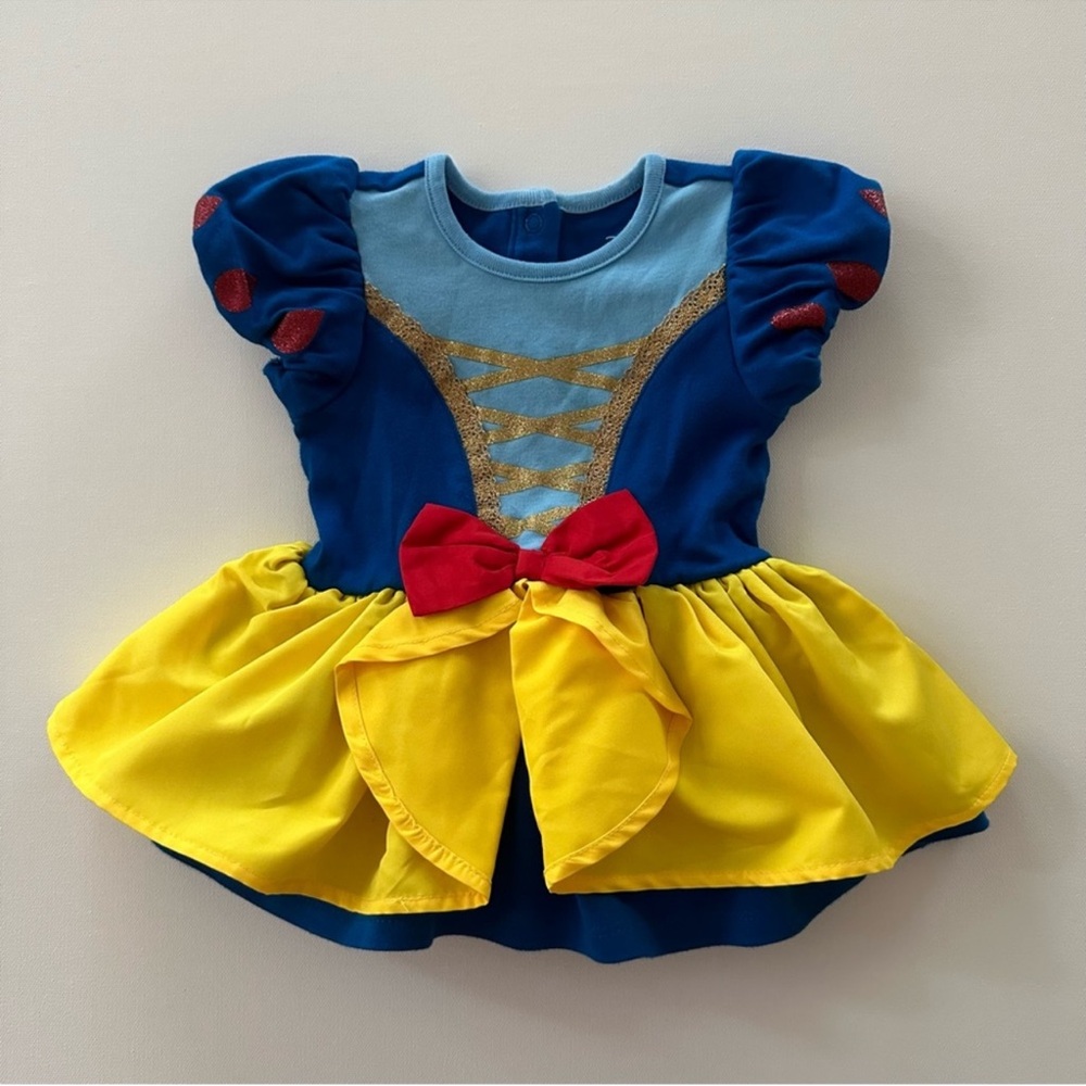DISNEY EUC Snow White Dress Up Costume Onesie